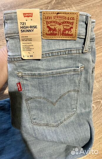 Новые джинсы Levis 29