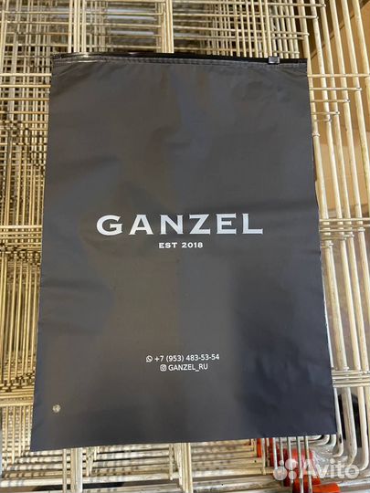 Зип пакеты черные со слайдером, с печатью