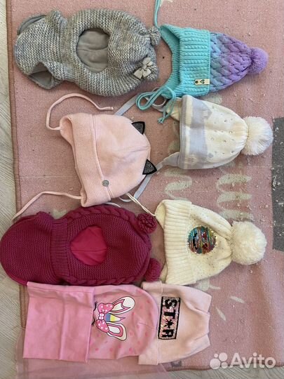 Шапка зимняя для девочки