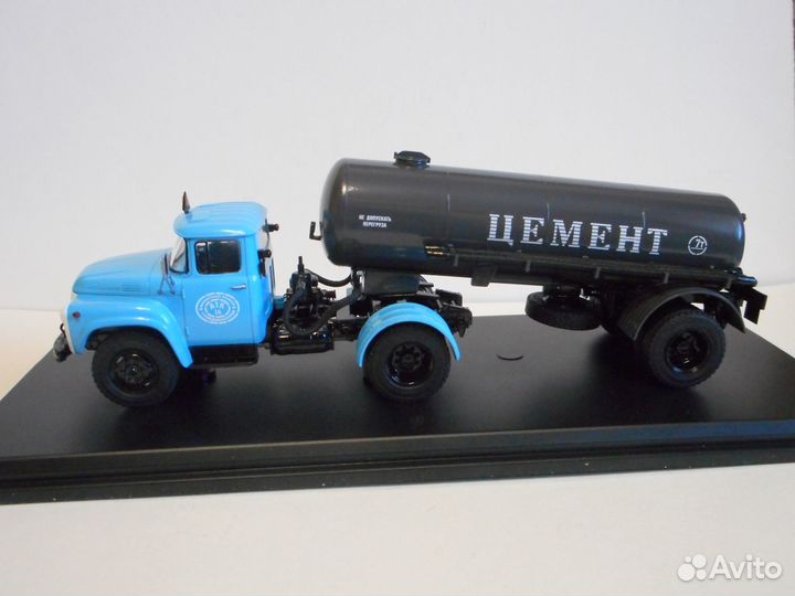 Модель зил-130В1 с п/прицепом ТЦ-4 1:43