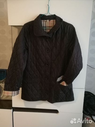 Куртка стеганая, батник Burberri 46 - 48 р