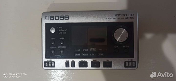 Портативная студия boss micro br-80