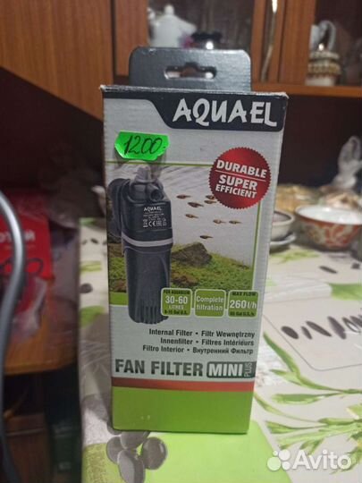 Компрессор и грот для аквариума