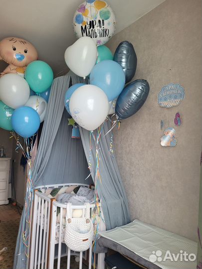 Детская кроватка трансформер 5 в 1