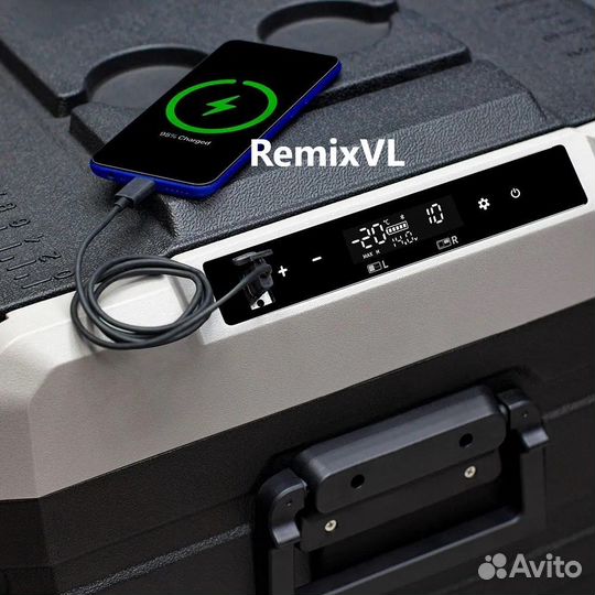 Видео 120 л Автомобильный холодильник компрессорны