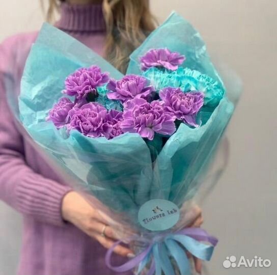 Букеты из живых цветов