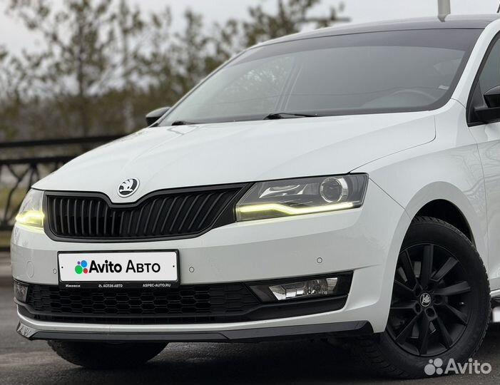 Skoda Rapid 1.6 AT, 2018, 64 200 км