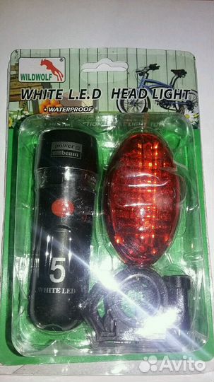 Фонари велосипедные светодиодные