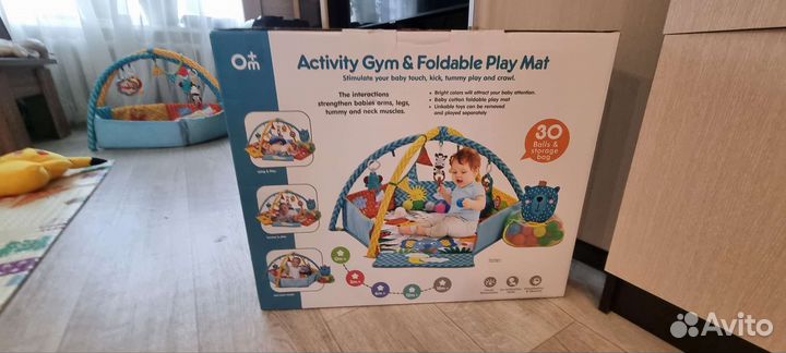 Детский развивающий коврик