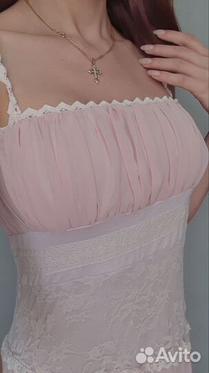 Платье длинное