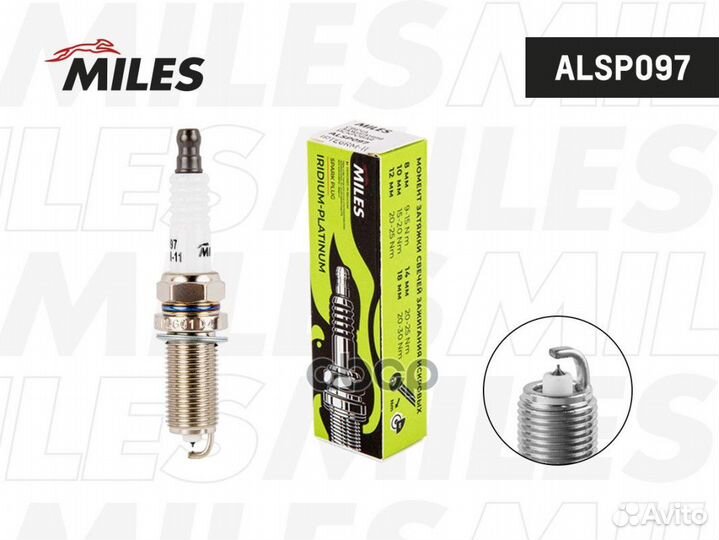 Свеча зажигания ilfr6T11 alsp097 Miles