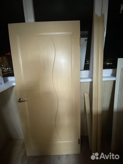 Дверь межкомнатная с коробкой 90х200мм