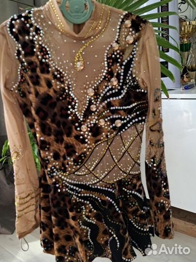 Костюм для фигурного катания 128 134