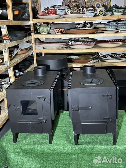 Печка буржуйка на дровах