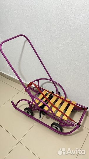 Санки на колесах