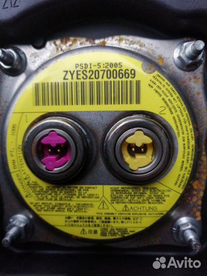 Аирбаг на руль Opel Astra L48 Z16XEP 2008