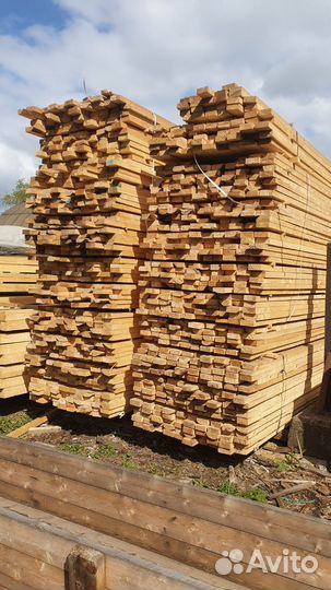 Доска обрезная 40x100x6000