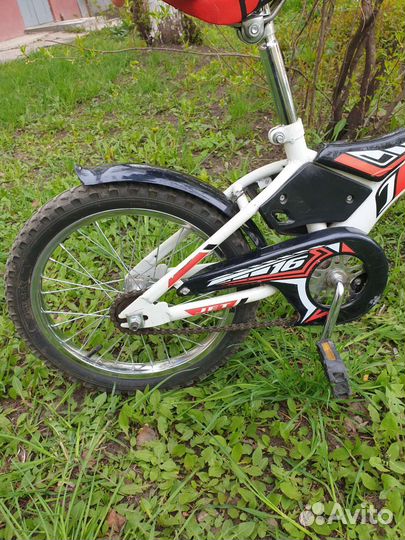 Велосипед детский для ребёнка 3-6 лет, 16