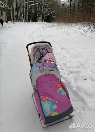 Санки коляска Ника