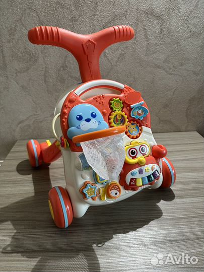 Развивающий столик-ходунки