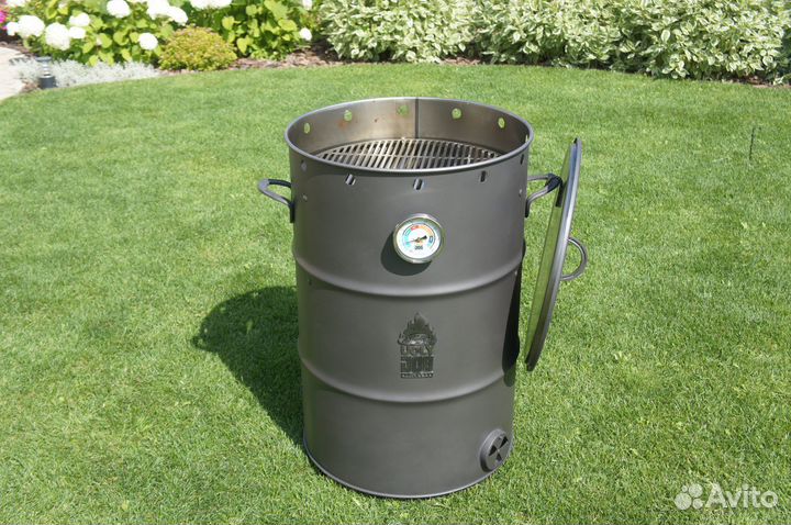 Вертикальный UDS cмокер и гриль BBQ Углежог