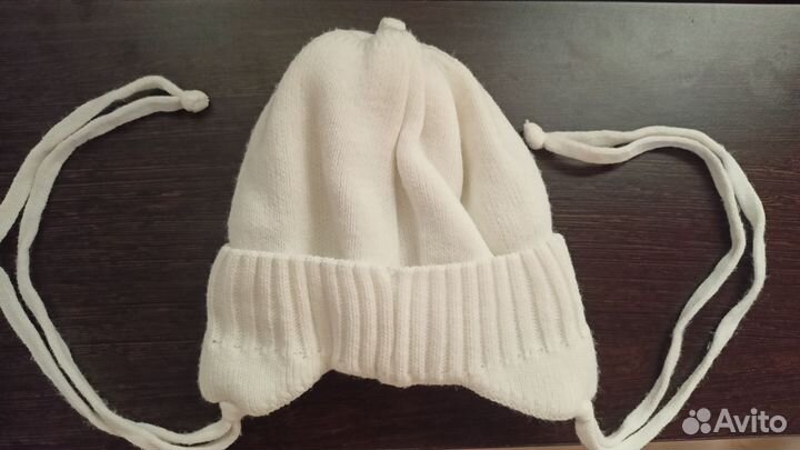 Шапка для новорожденного демисезонная