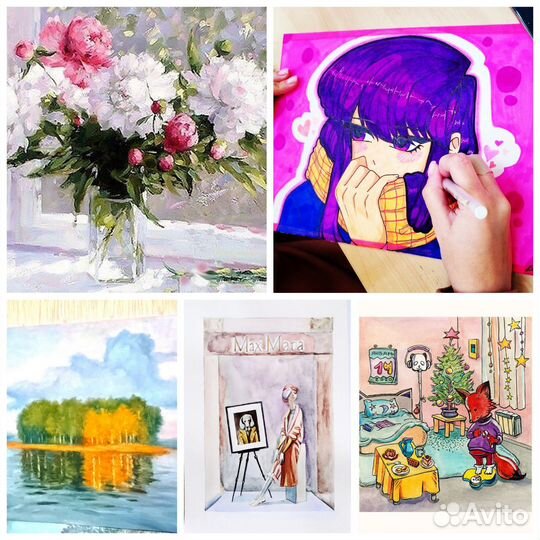 Занятия по рисованию для детей и взрослых