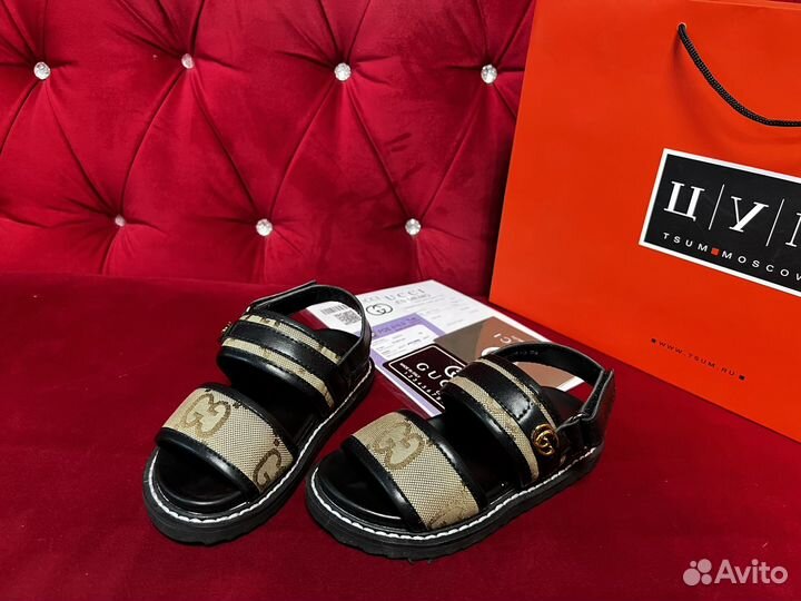 Босоножки gucci детские сандалии