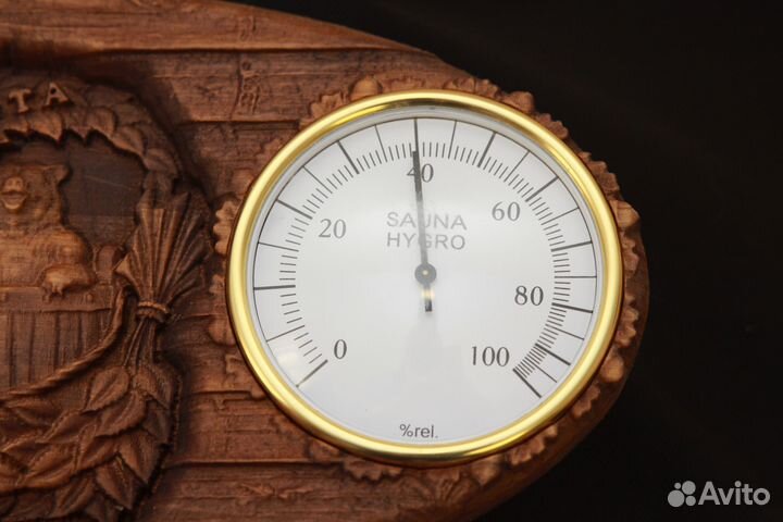 Термометр и гигрометр для бани и сауны