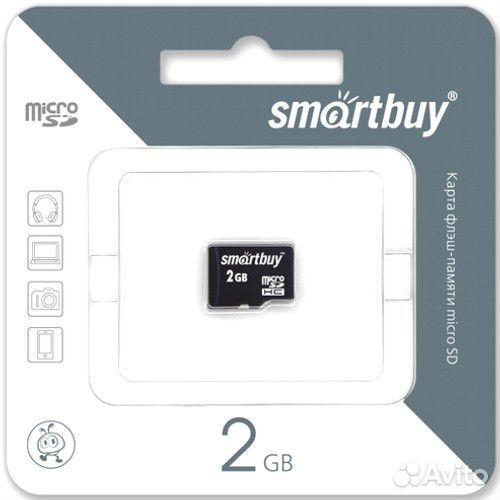 MicroSD на 2 гб