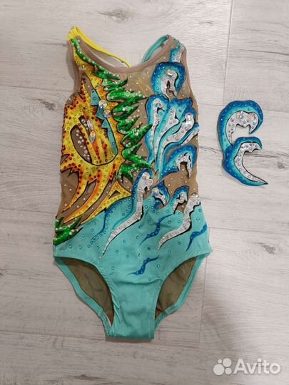 Купальник для синхронного плавания соло