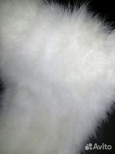 Накидка свадебная лебяжий пух