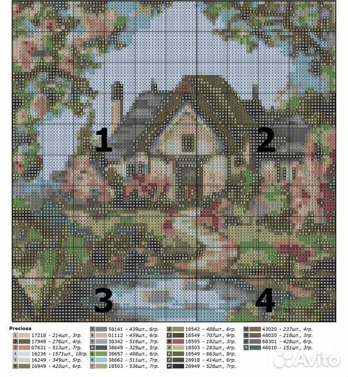 Схемы для вышивки бисером по Вашим фотографиям