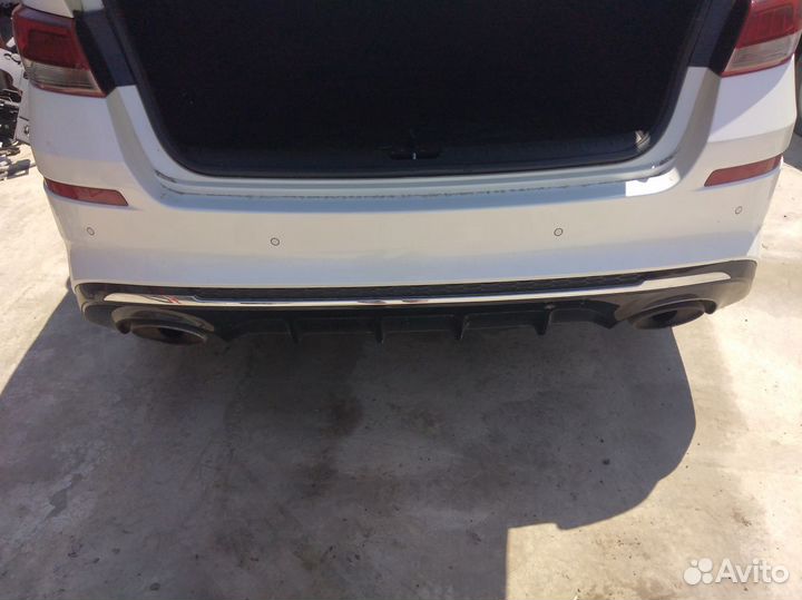 Бампер задний Kia Optima (JF) IV рестайлинг (2018–