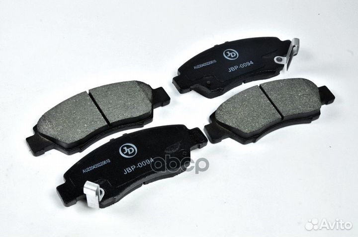 Колодки тормозные, передние D5073MH JBP0094 Jus