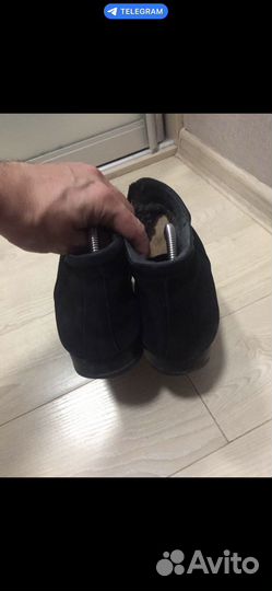 Ботинки замшевые мужские размер 39-40