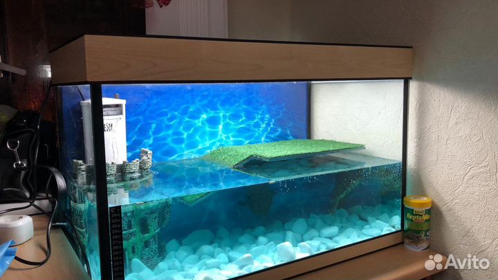 Аквариум для черепах 100 литров. Новый. Гарантия