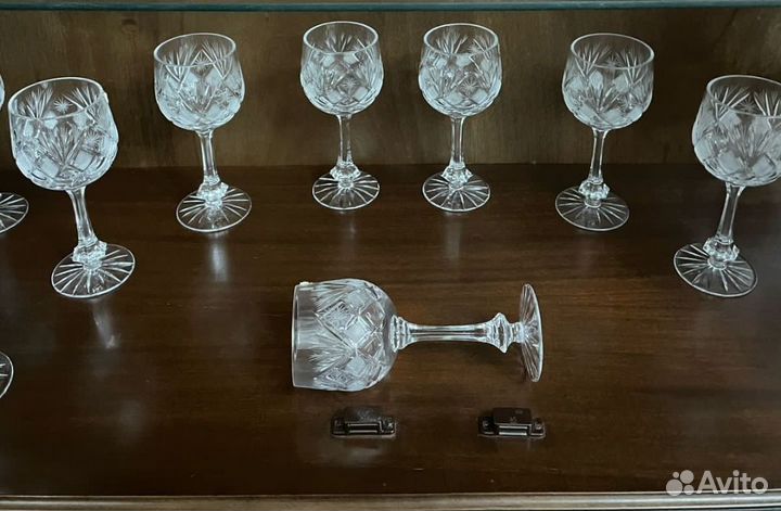 Фужеры хрустальные СССР