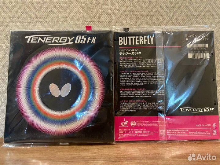 Накладка butterfly tenergy 05 fx (2,1 / 1,9) (JP