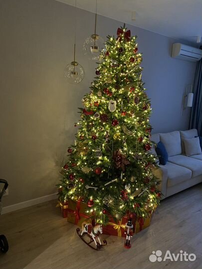 Гирлянда роса, гирлянда нить 50 м