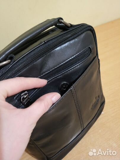 Сумка мужская кожаная новая