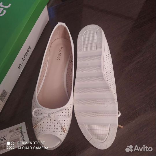 Балетки 39 новые