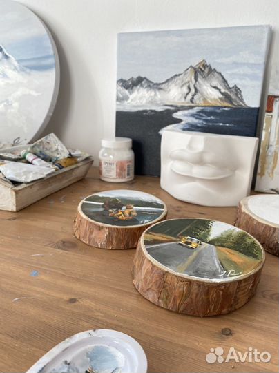 Картина на спиле