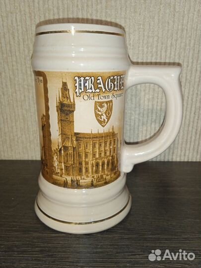Большая пивная кружка из Праги