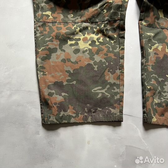 Винтажные широкие штаны Сплав camo