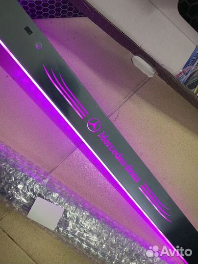 Светодиодные Led пороги на любой автомобиль,авто