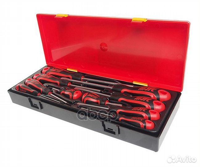 Набор отверток усиленных SL PH 10пр JTC-K7102 JTC