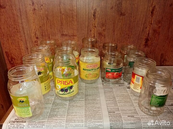 Банка стеклянная