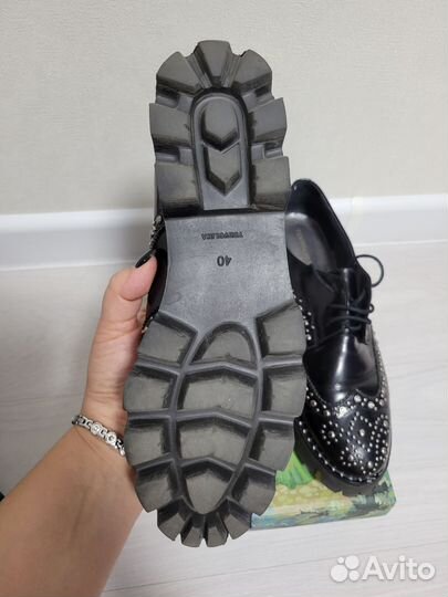 Лоферы женские 40 размер натуральная кожа