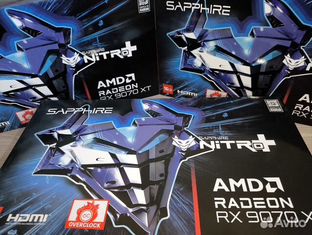 Sapphire Nitro+ RX 9070 XT OC 16GB AMD Гарантия